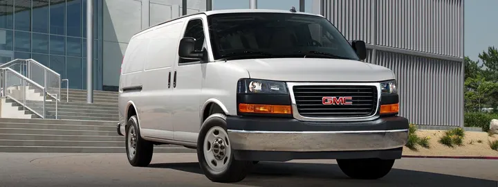 GMC Savana Cargo Van at work