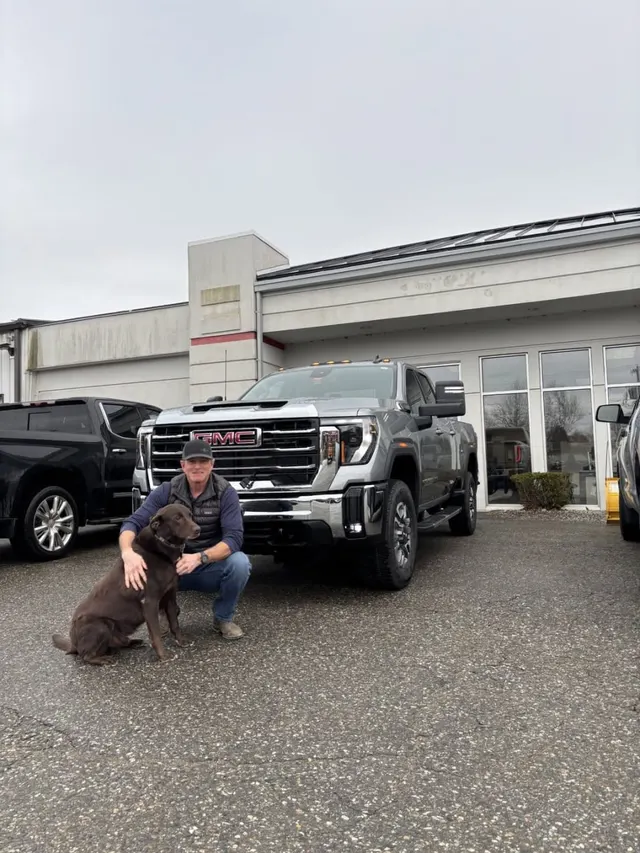 Pine Ridge Carpentry with their new 2026 GMC Sierra 2500 HD Double Cab SLE