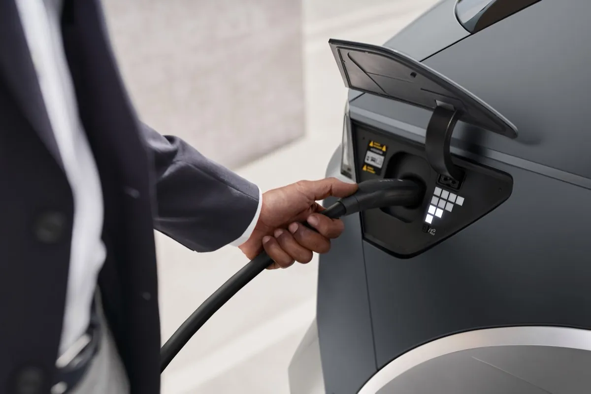 Charging cable plugged into a 2027 Hyundai IONIQ 5