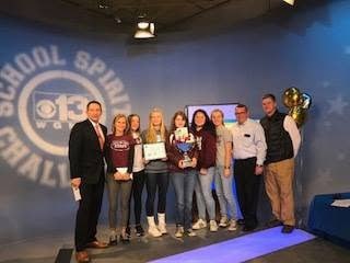 WGME School Spirit Challenge award ceremony