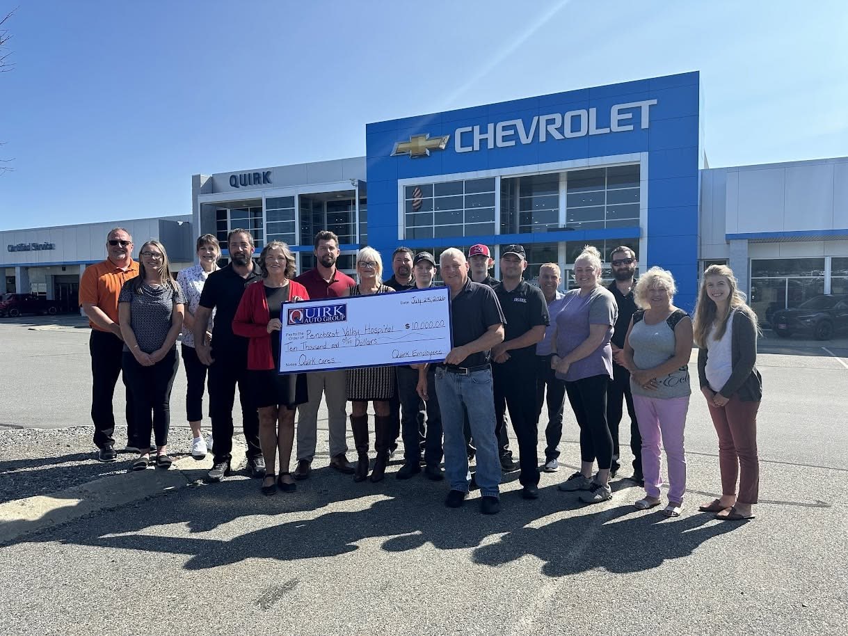 Penobscot Valley Hospital X-ray replacement campaign donation