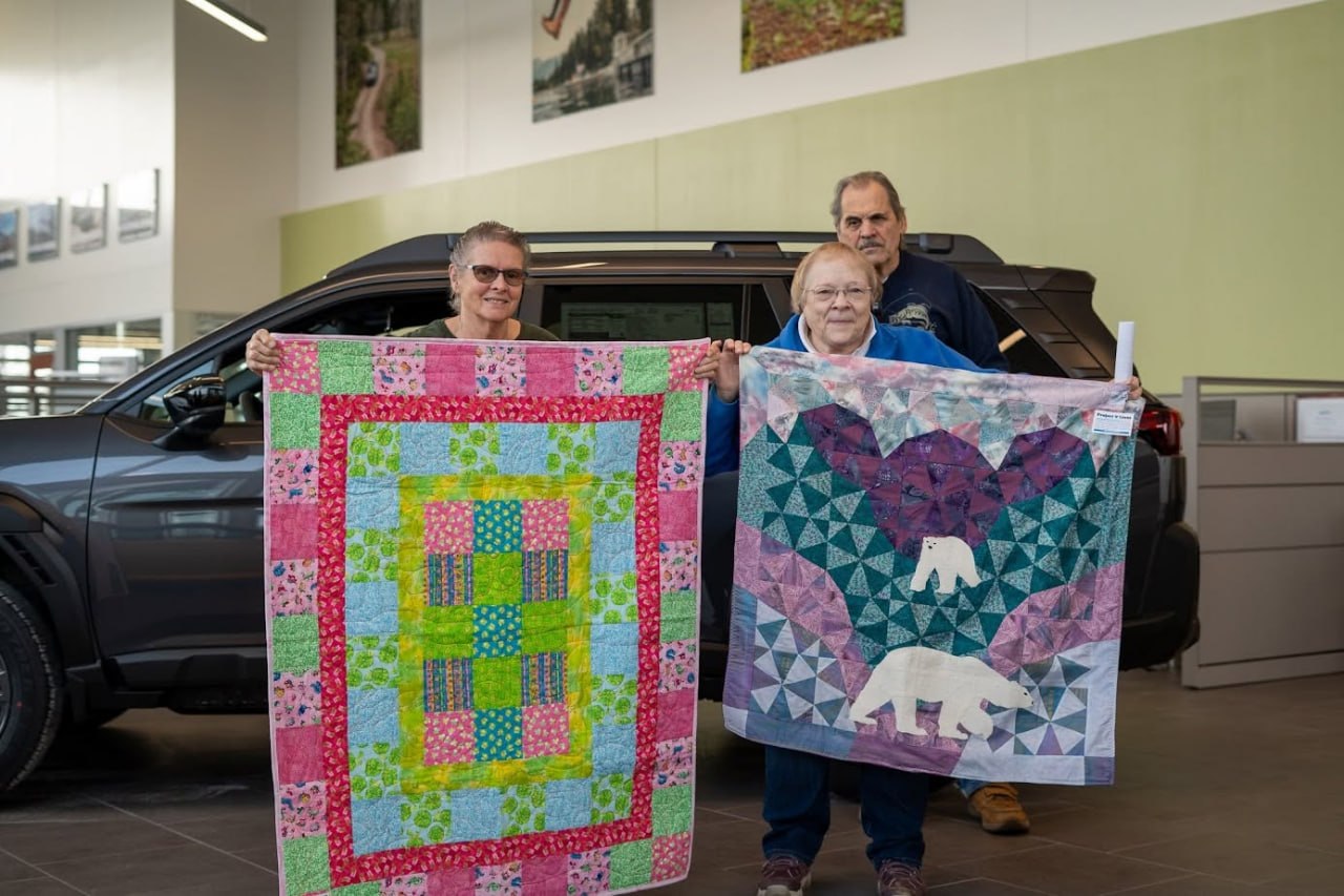 Quirk Subaru team supporting Project Linus of Maine