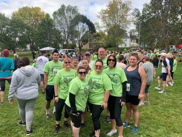 Commit to Get Fit race participants in Bangor